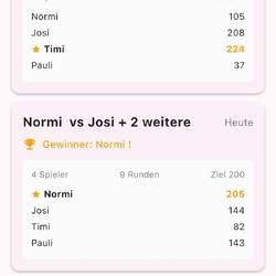 Jeder hat mal gewonnen!