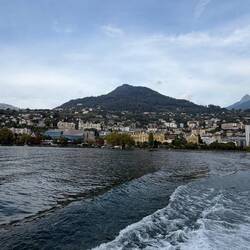Blick auf Montreux