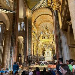 Just before Mass