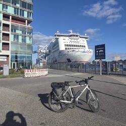 Ich denke, das ist die Stena Fähre die mich nächstes Jahr von Kiel nach Göteborg bringt.