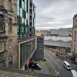 Our accommodation is on Level -3 in the building to LHS .. Princes Street Suites