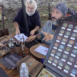 Wax stamps by donation