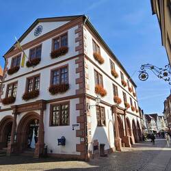 ...mit dem unvermeidlichen Renaissance-Rathaus