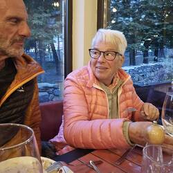 hübsch kalt, auch im Restaurant