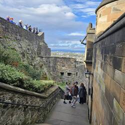 On the way out of the Castle