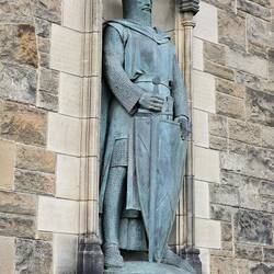 Wallace Memorial at entrance to Edinburgh Castle