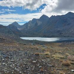 En af søerne Lac des Hommes