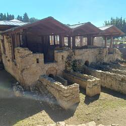 Eingang zur Villa del Casale