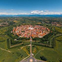 Palmanova aus der Vogelperspektive (aus dem Internet)