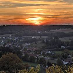 Sonnenuntergang in Limbach