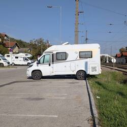 Stellplatz am Kritzendorder Bahnhof