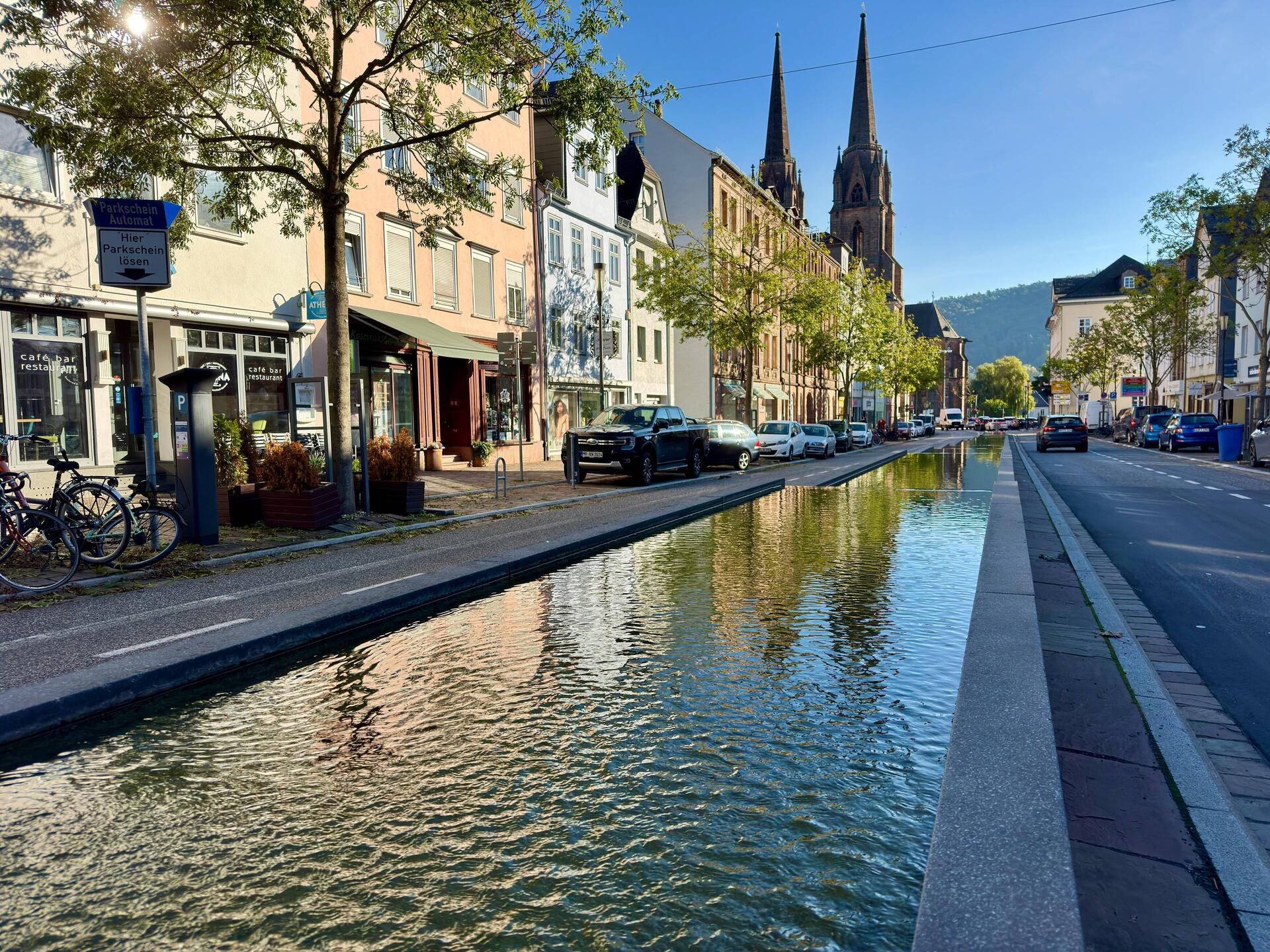 Wetzlar im Hintergrund die Elizabethkirche