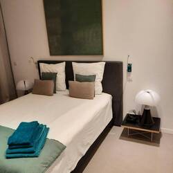 Insgesamt gibt es 5 süße Schlafzimmer mit jeweils eigenem Bad.