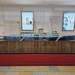 Lego version of the Royal Yacht Brittania
