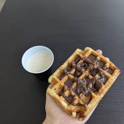 The famous waffle brick