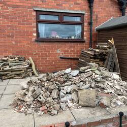 Rubble pile!