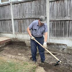 This area will be an extension of the lawn.