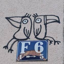 Keine Straßennamen, Buchstaben und Zahlen