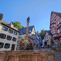 ...und Zimmer mit Blick auf den Markt...