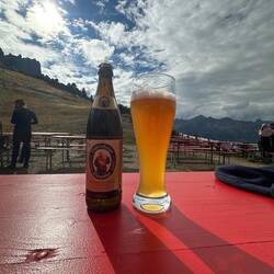 Belohnung an der Elferhütte