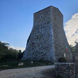The tower at Vignoni Alto