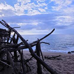 Schlafplatz am Meer