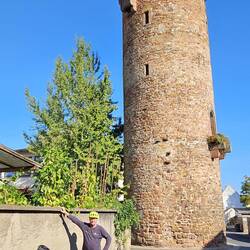 Das ist der Runde Turm - sieht man!