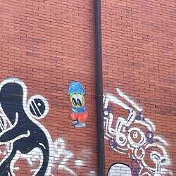 Kleines süßes Graffiti für meinen Olaf