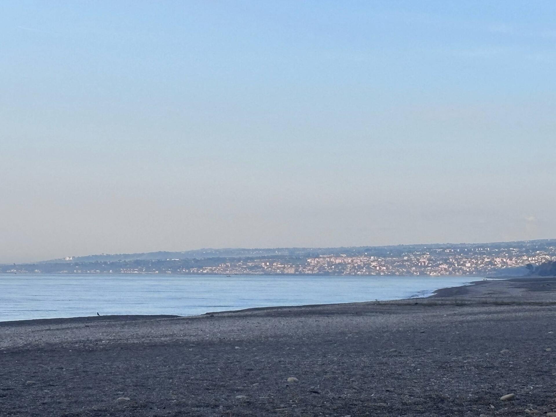 Morgens am Strand