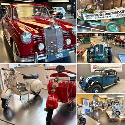 Eine Automobilausstellung zeigt viele Fahrzeuge, die schon vor Jahren den Grossglockner bezwangen.