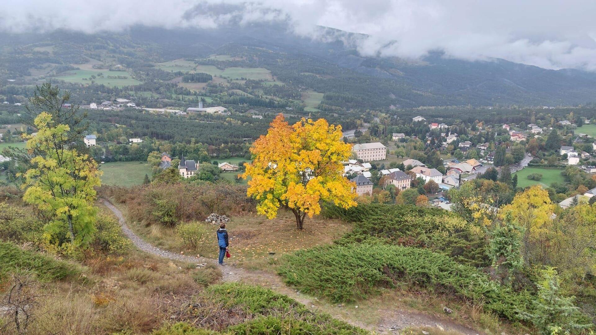 En efterårsdag i Jausiers