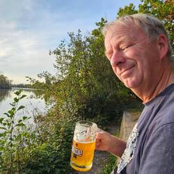 Ein Gude-Bier aus dem Hessischen Odenwald im...