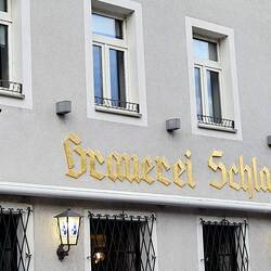 Die ehemalige Schlappe-Seppel- Brauerei, heute Gasthaus mit Biermuseum