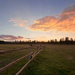Abendstimmung beim Campground near Bryce Canyon