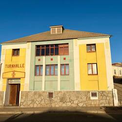 Die Turnhalle des Lüderitzer Männerturnvereins