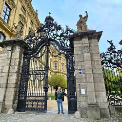 Rokoko-Eingangstor in den Hofgarten