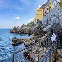 Path on the Rocks — Cefalù, Sicily.