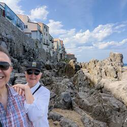 Path on the Rocks — Cefalù, Sicily.