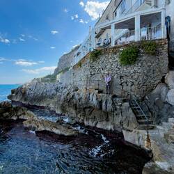 Path on the Rocks — Cefalù, Sicily.