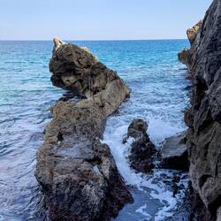 Path on the Rocks — Cefalù, Sicily.
