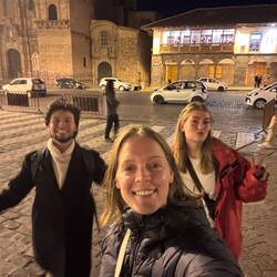 Erick, Hanne und ich