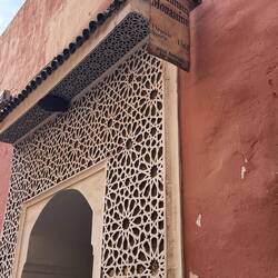 Hammam Eingang für Frauen.