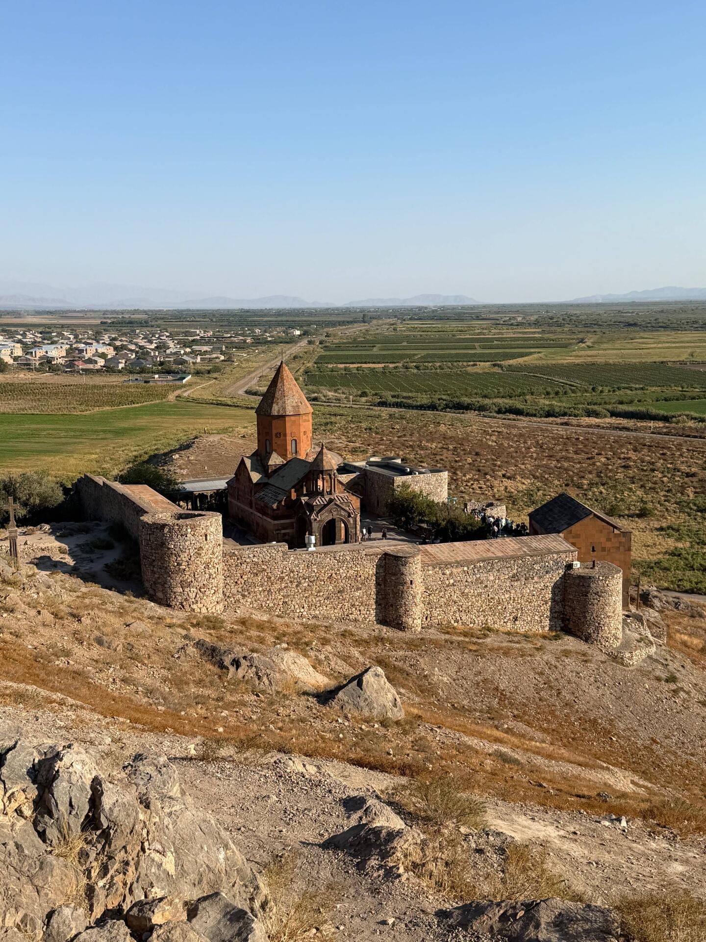 Die Anlage stammt aus dem 17. Jh. hat aber eine große Bedeutung für die Christen Armeniens