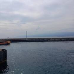 Irgendwo dahinter ist der Etna