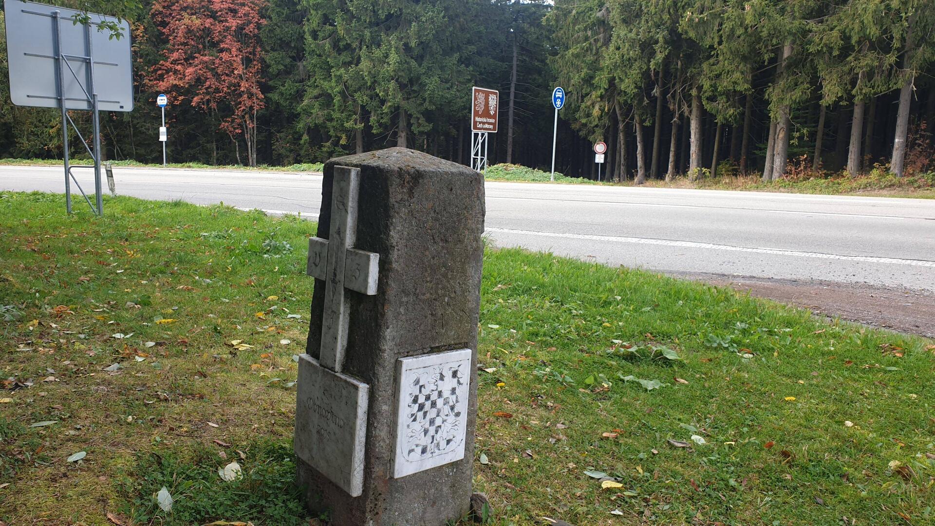 Historischer Grenzstein