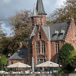 Kasteel de la Faille am Minnewater (See der Liebe)