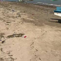 Die Müllsitation am Kuta Beach