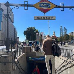 Ich feier das total mit den Metrostationen