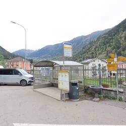 Beginn der heutigen Wanderung