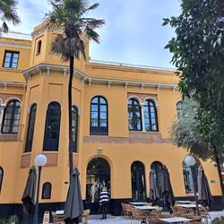 Innenhof Hotel San Gil